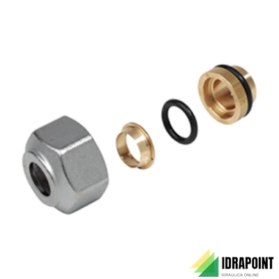 ADATTATORE PER TUBO RAME - Ø 18X18 MM