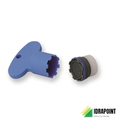 AERATORE CACHÈ TJ Ø18,5X1 NPI CON CHIAVETTA