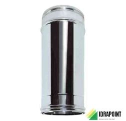 ELEMENTO DRITTO L. 500 MM AN ISO ARIA Ø 80/100 MM