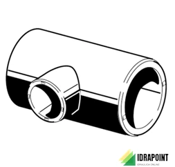 TE RIDOTTO FUSIOTHERM Ø 25X20X25 MM