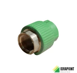 GIUNTO FILETTATO F CON SEDE ESAGONALE Ø 32X1