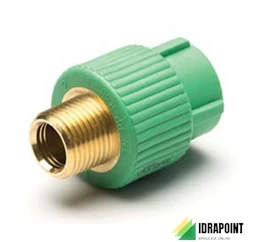 GIUNTO FILETTATO MASCHIO FUSIOTHERM Ø 20X1/2