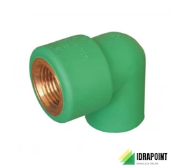 GOMITO FILETTATO FEMMINA FUSIOTHERM Ø 20X1/2