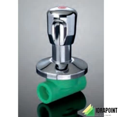 RUBINETTO CROMATO CON MANIGLIA ABS Ø 20 MM