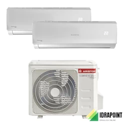 DUALSPLIT UNITA' ESTERNA C50 + 2 UNITA' INTERNE ALYS 25