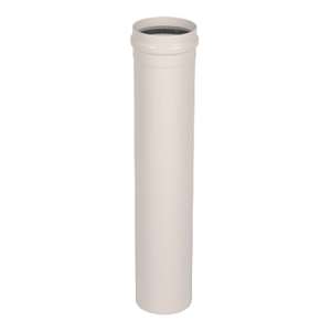 TUBO ALLUMINIO BIANCO Ø 80 MM M/F SPESSORE 1 MM L. 2,00 MT