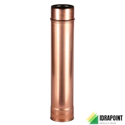 TUBO DOPPIA PARETE ISOLATA INOX/RAME Ø 80X250 MM