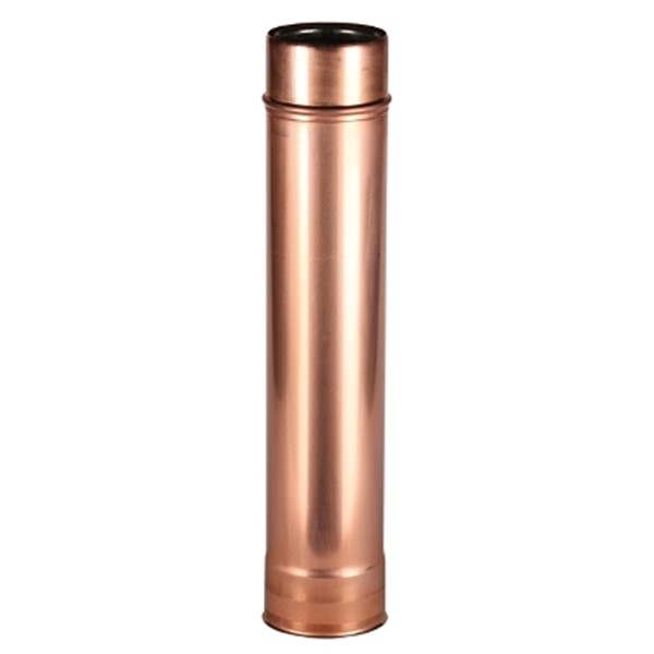 TUBO DOPPIA PARETE ISOLATA INOX7RAME Ø 80X1000 MM