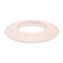 ROSONE COPRIMURO ALLUMINIO BIANCO Ø 60 MM