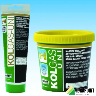 BARATTOLO MASTICE ANTIGRIPPANTE SPECIFICO PER GAS GR.400