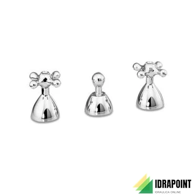 BATTERIA 3 FORI PER BIDET CON SCARICO Ø 5/4