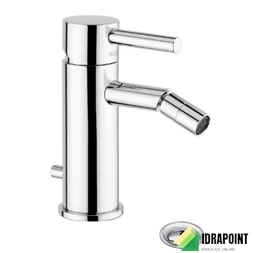 BIDET MONOFORO CON SCARICO BOCCA 105 MM - SERIE BAMBU' CROMO