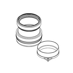 KIT DI SCARICO FUMI A SISTEMA SDOPPIATO