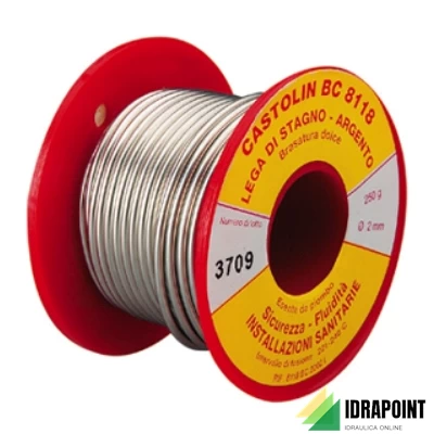 BOBINA STAGNO/RAME GR.250 CASTOLIN 5423