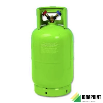 BOMBOLA RECUPERO GAS REFRIGERANTE R410A - 12,5 LT