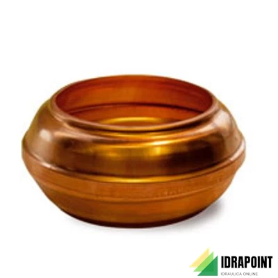 BORCHIA COPRICOLLARE RAME Ø 100 MM