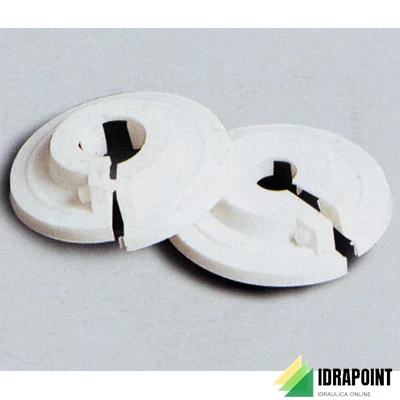 BORCHIA PLASTICA APRIBILE Ø 10 MM BIANCA