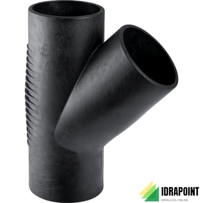 BRAGA 45° IN PE - Ø 90X90 MM SILENT