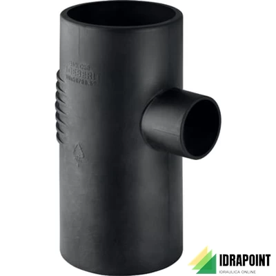BRAGA 88°30 IN PE - Ø 90X75 MM SILENT