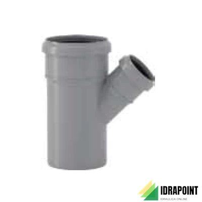 BRAGA A 45° INNESTO HTEA Ø 125X110 MM