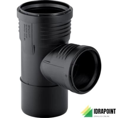 BRAGA A 87.5° PP SILENT Ø 40X40 MM