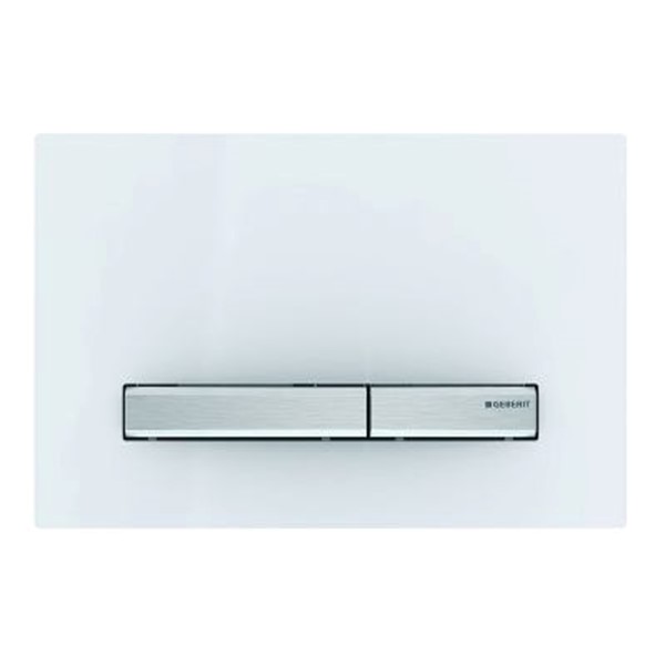 GEBERIT PLACCA SIGMA 50 SQUARE BIANCA