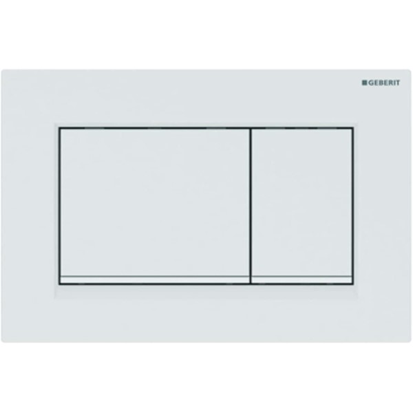 PLACCA DI COMANDO SIGMA20 SQUARE BIANCO OPACO/BIANCO/BIANCO 