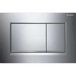 GEBERIT PLACCA SIGMA30 CROMO/SATINATO/CROMO