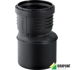 RIDUZIONE ECCENTRICA PP SILENT Ø 50X40 MM