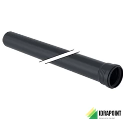 TUBO SILENT PRO 1 BICCHIERE - Ø 75 - L.500 MM