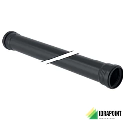 TUBO SILENT PRO 2 BICCHIERI - Ø 75 - L.1000 MM