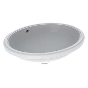 LAVABO SOTTOPIANO OVALE DA INCASSO VARIFORM 56X46 CM