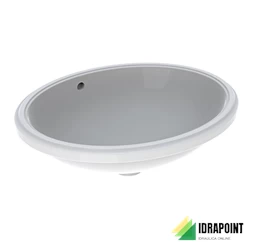 LAVABO SOTTOPIANO OVALE DA INCASSO VARIFORM 56X46 CM