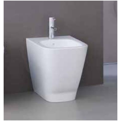 SMYLE SQUARE BIDET FILO MURO BIANCO