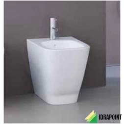 SMYLE SQUARE BIDET FILO MURO BIANCO