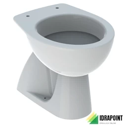 VASO SCARICO PAVIMENTO - SERIE COLIBRI' BIANCO