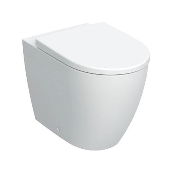 ICON NEW WC FILO MURO RIMFREE C/SED.