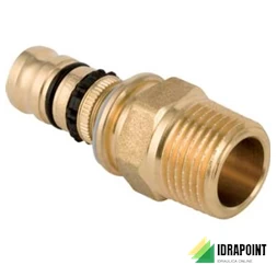 MANICOTTO MASCHIO A COMPRESSIONE - Ø 16X1/2