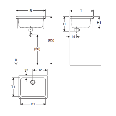 PILOZZO CM 60X45 - SERIE RUSCELLO BIANCO