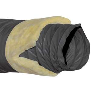 TUBO CANALIZZATO FLESSIBILE PET D.P. Ø 102 MM ROTOLO 10 MT.
