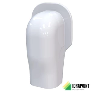 TERMINALE A MURO PVC TMQ EXCELLENS 104X77 MM