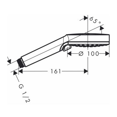 DOCCETTA CROMETTA VARIO 100 MM