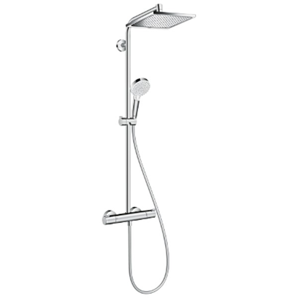 CROMETTA E SHOWERPIPE 240 1JET CON TERMOSTATICO