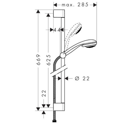 SALISCENDI CROMETTA 85 ECO PORTATA 9 LT/M HG