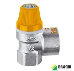 VALVOLA SICUREZZA IMPIANTO SOLARE Ø 1/2