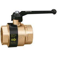 VALVOLA A SFERA A LEVA CON RITEGNO BALLSTOP Ø 1.1/4