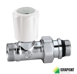 VALVOLA TERMOSTATIZZABILE CROMATA DIRITTA X RAME Ø 3/8