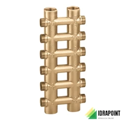 COLLETTORE COMPLANARE MONOBLOCCO Ø 3/4