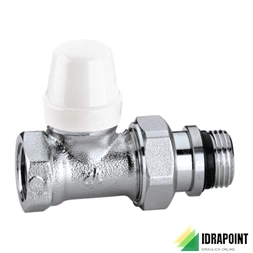 DETENTORE DIRITTO CROMATO TUBO FERRO Ø 3/8