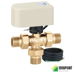 VALVOLA DEVIATRICE MOTORIZZATA 3 VIE Ø 3/4